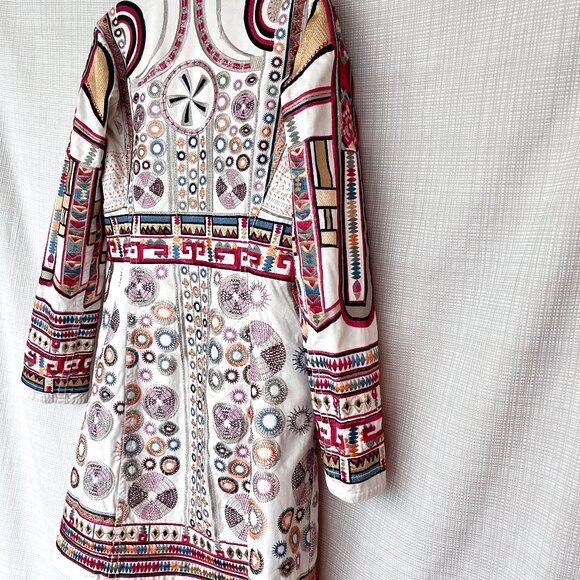 $635 Firm Vintage Y2k Johnny Was Embroidered Jacket Studded Biya Two Ten Ten … - Picture 13 of 16